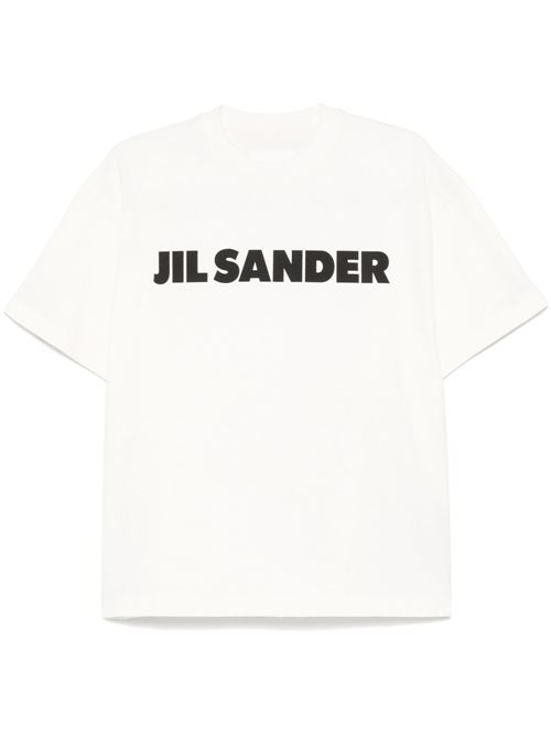 T-shirt con logo JIL SANDER | J03GC0137J45148102